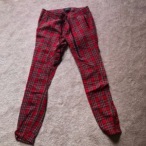 Pacsun Slim Plaid Joggers